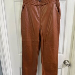 7 For All Mankind Faux Leather Pants